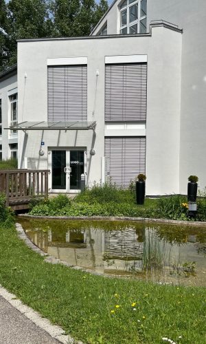 Eingang der Praxis